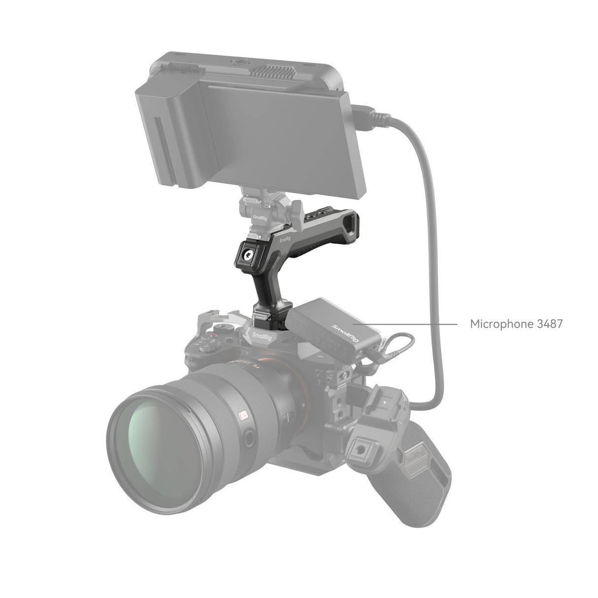 SmallRig HawkLock H21 Quick Release Top Handle Kit