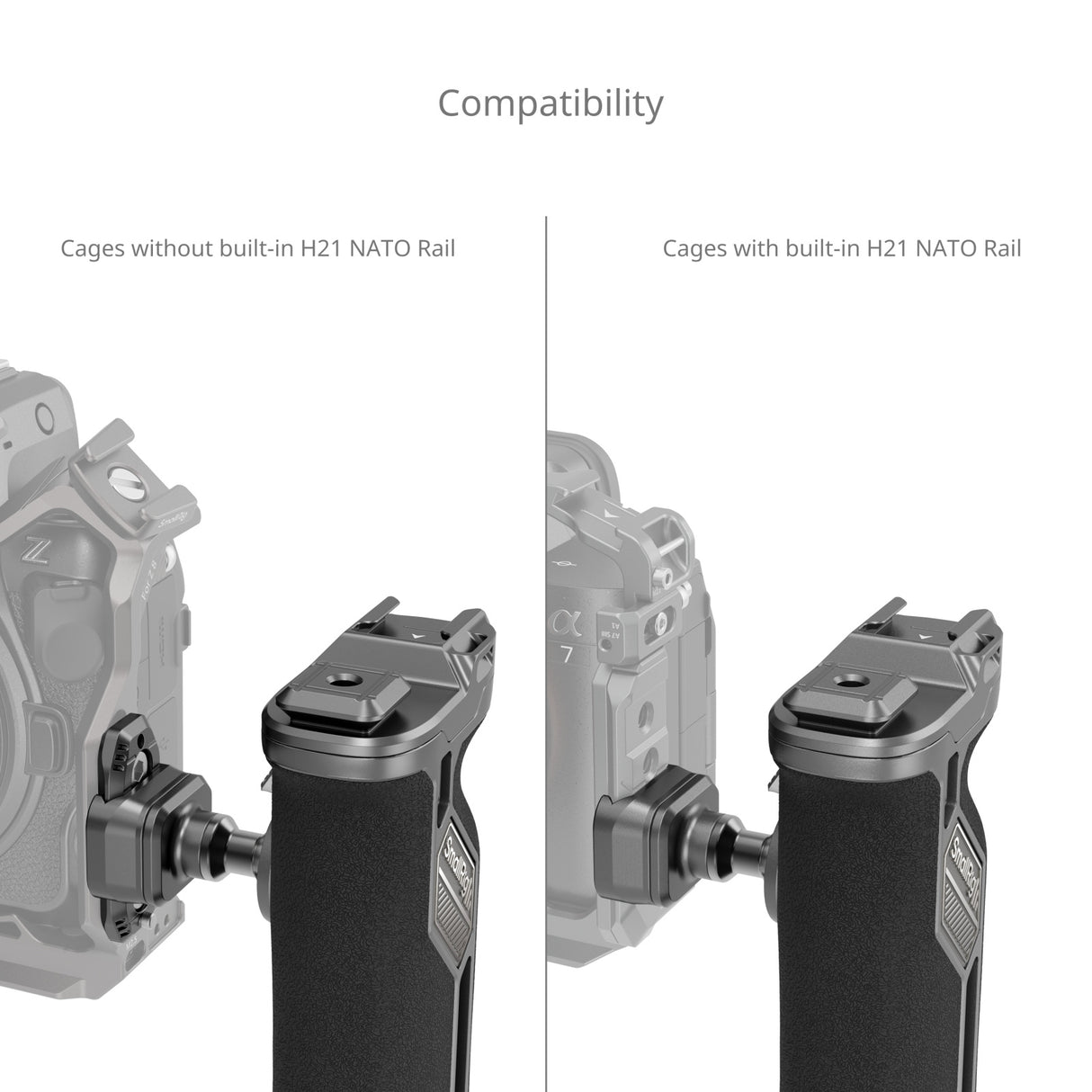 SmallRig HawkLock H21 Quick Release Rotating Side Handle Kit