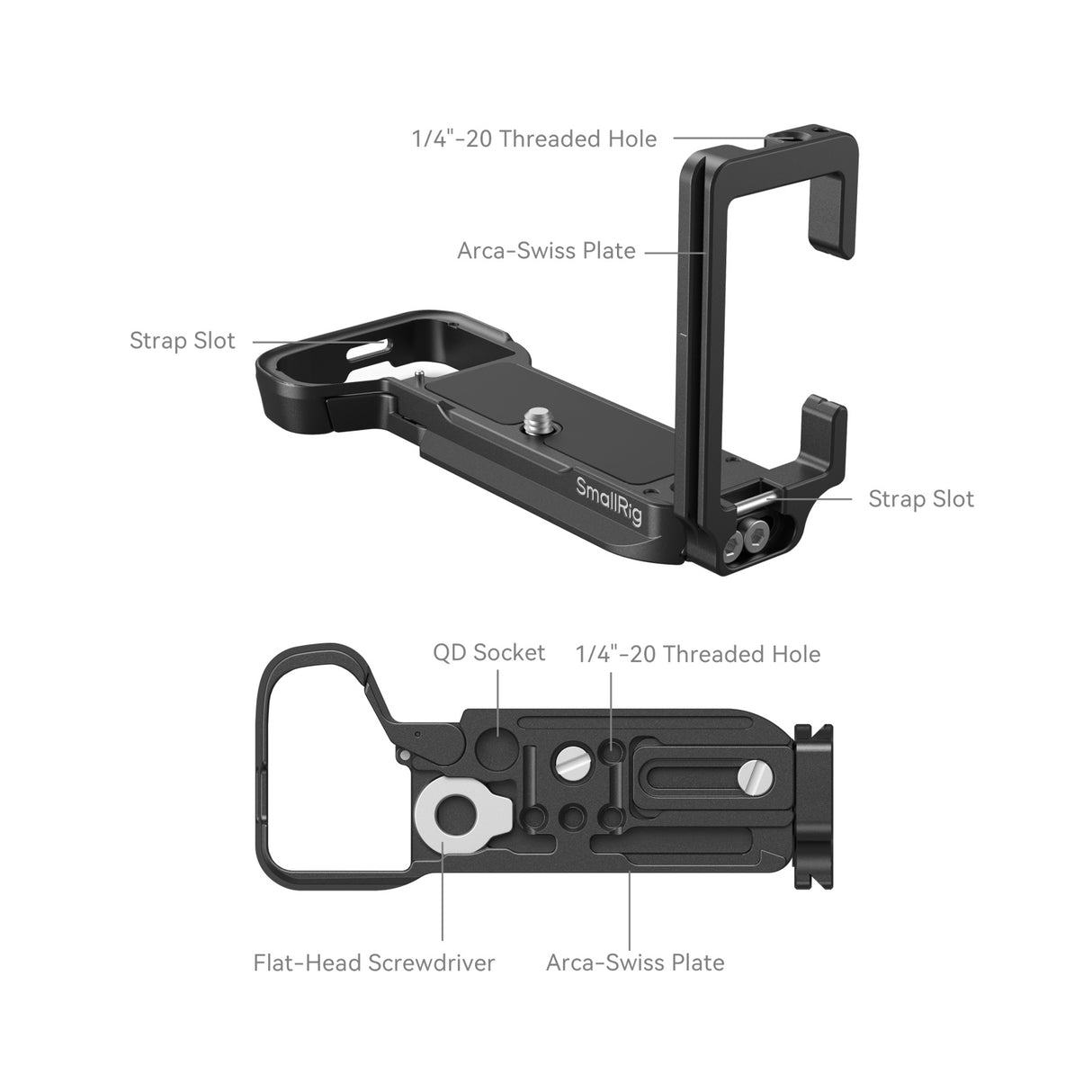 SmallRig L-Bracket for Sony Alpha 7C II & Alpha 7CR