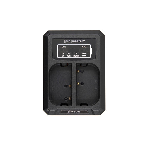 Dually Charger - USB for Panasonic DMW-BLF19 & DMW-BLK22