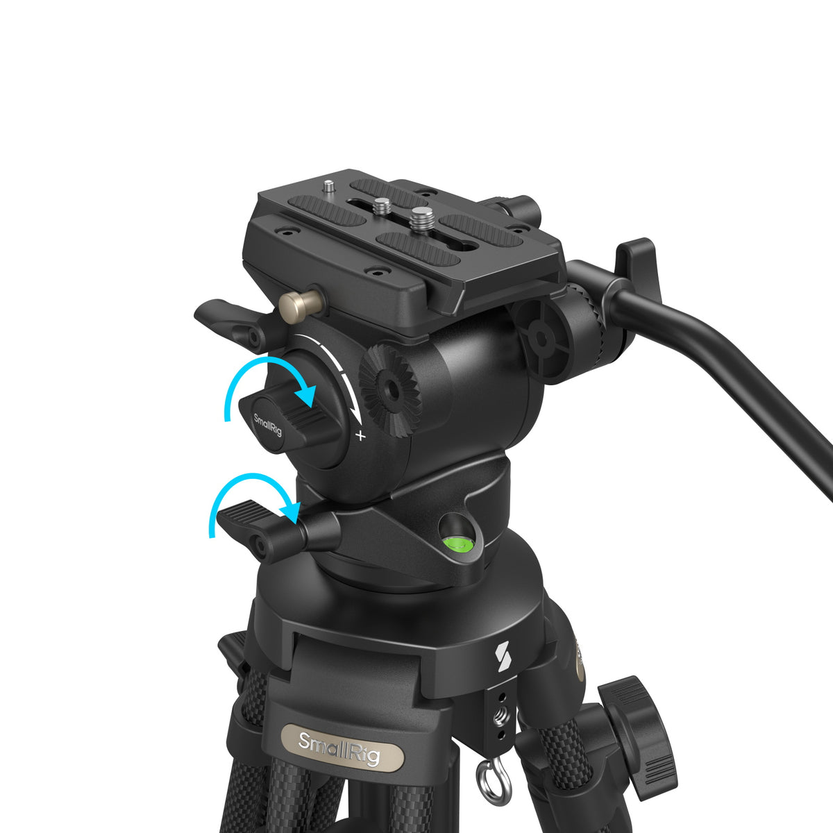 SmallRig Lightweight Video Carbon Fiber Tripod Kit AD-50