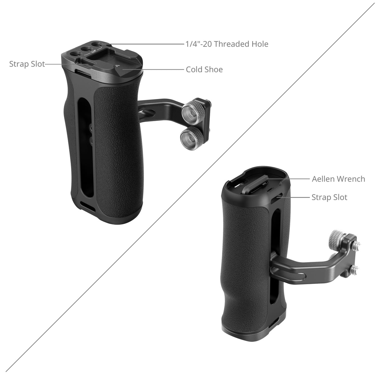 SmallRig Mini Side Handle with 1/4"-20 Screws