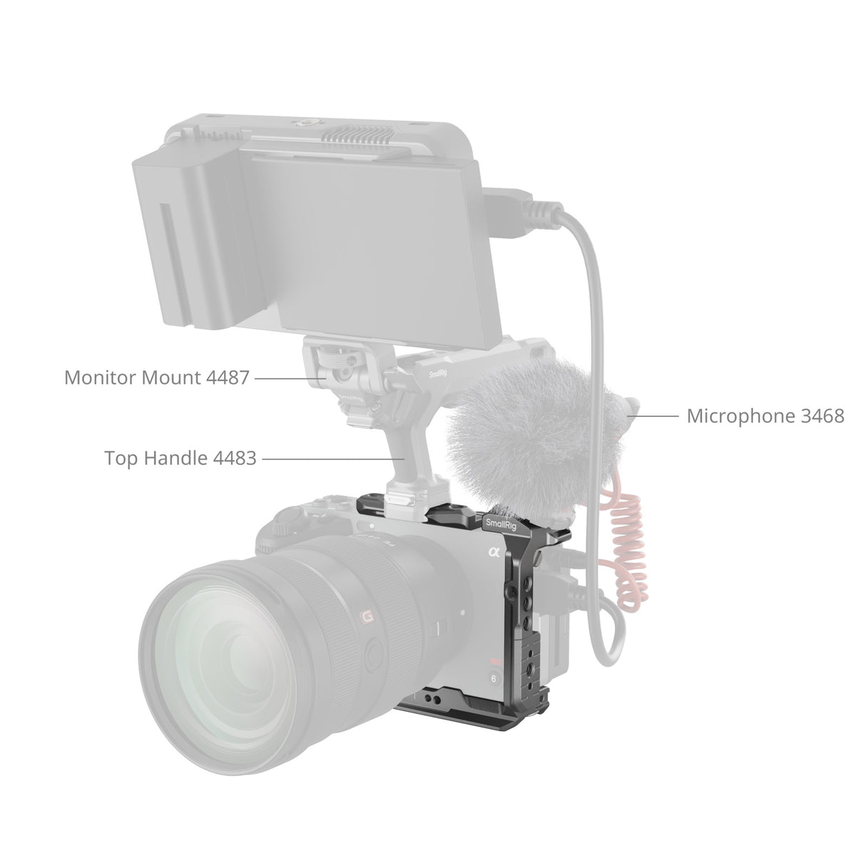 SmallRig "HawkLock" Quick Release Half Cage for Sony FX3 & FX30