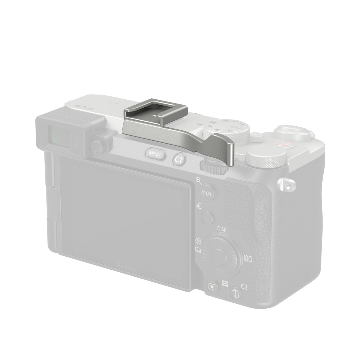 SmallRig Thumb Grip for Sony Alpha 7C II & Alpha 7CR & Alpha 7C (Silver)