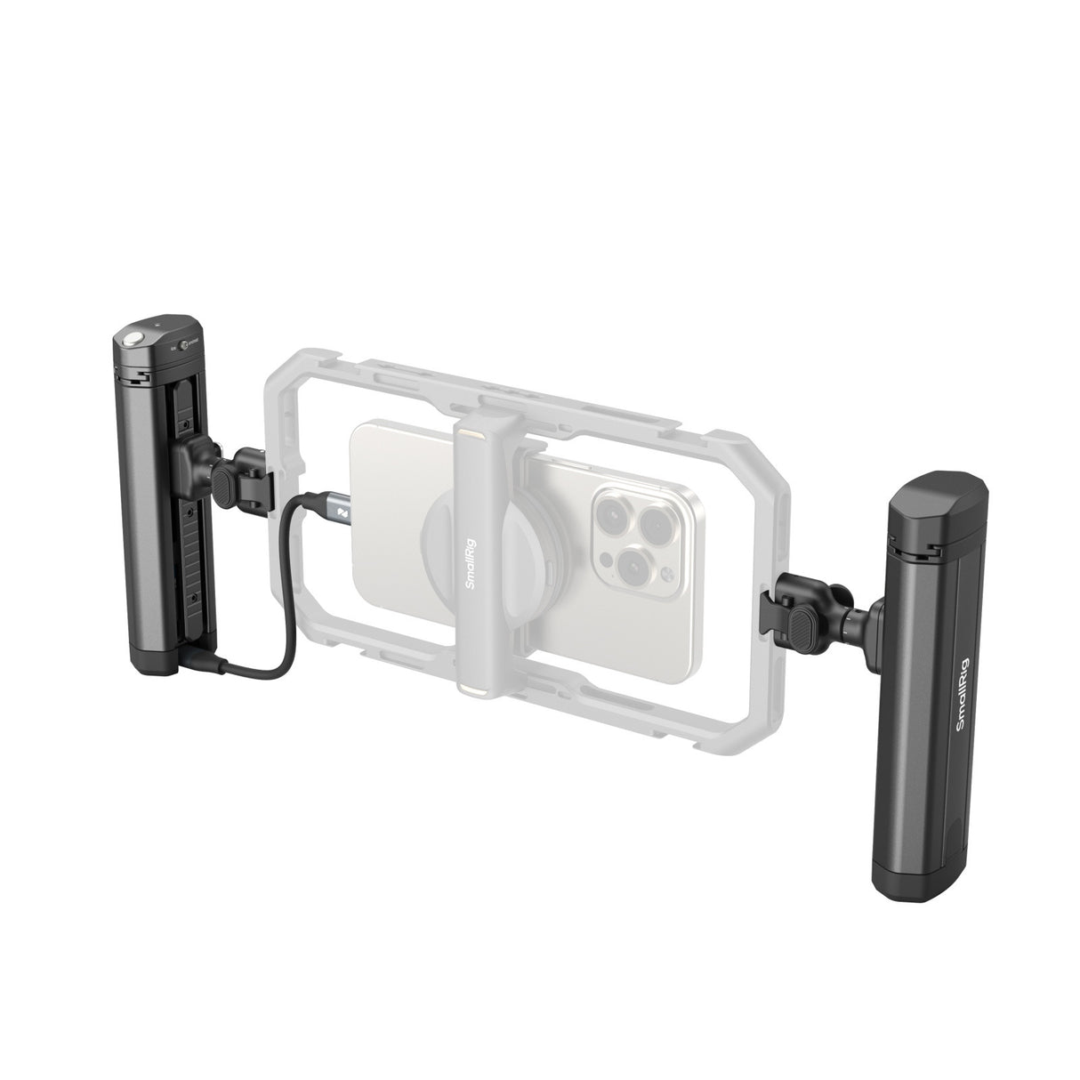 SmallRig Rotatable Bilateral Quick Release Side Handle with M.2 SSD Enclosure 4841