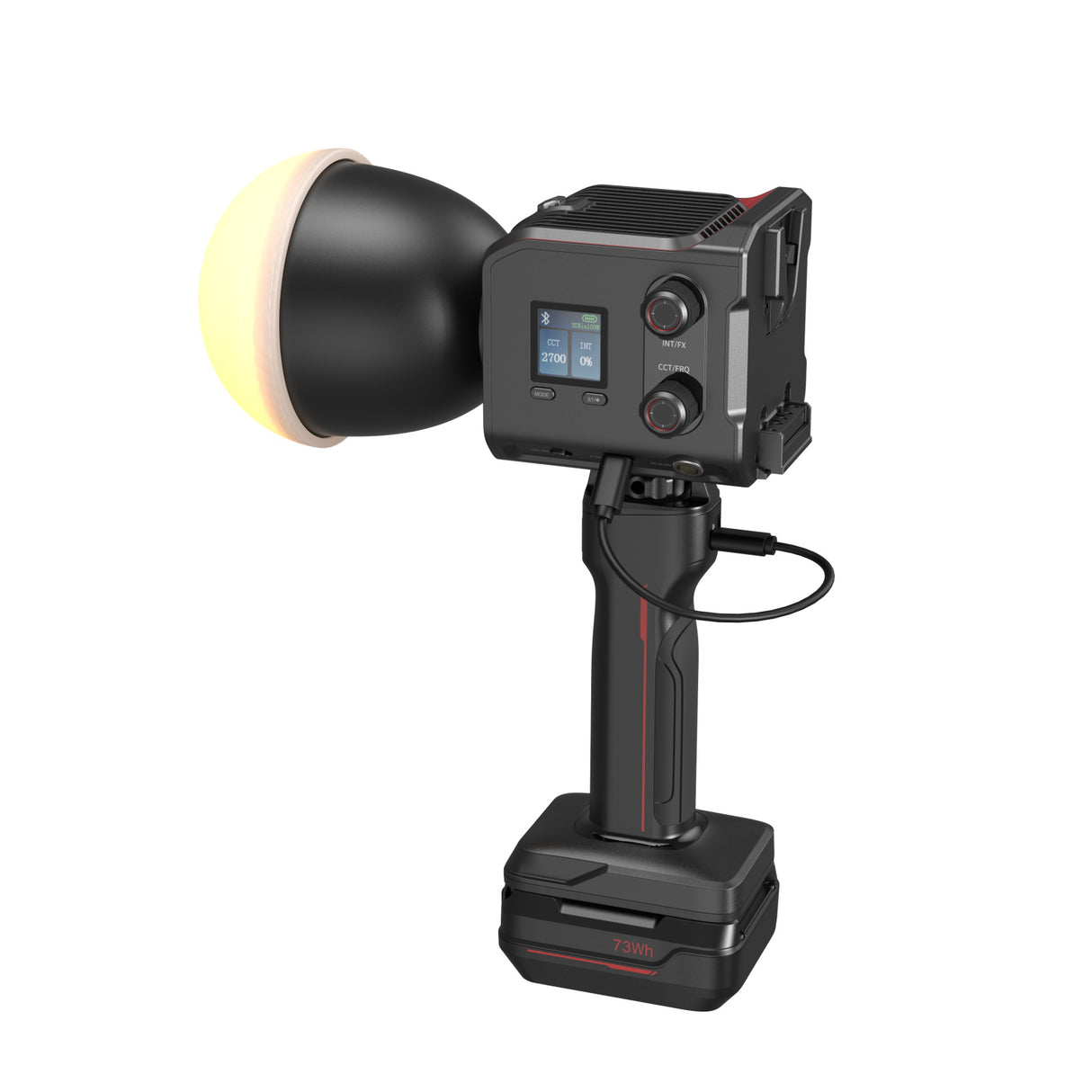 SmallRig RC 100B COB LED Video Light Kit (with Battery Grip Handle)