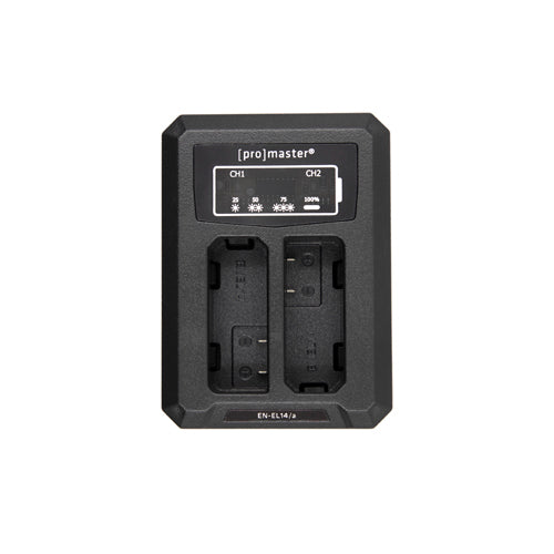ProMaster Dually Charger - USB-A for Nikon EN-EL14 - Image 1
