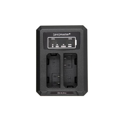 ProMaster Dually Charger - USB-A for Nikon EN-EL14 - Image 1