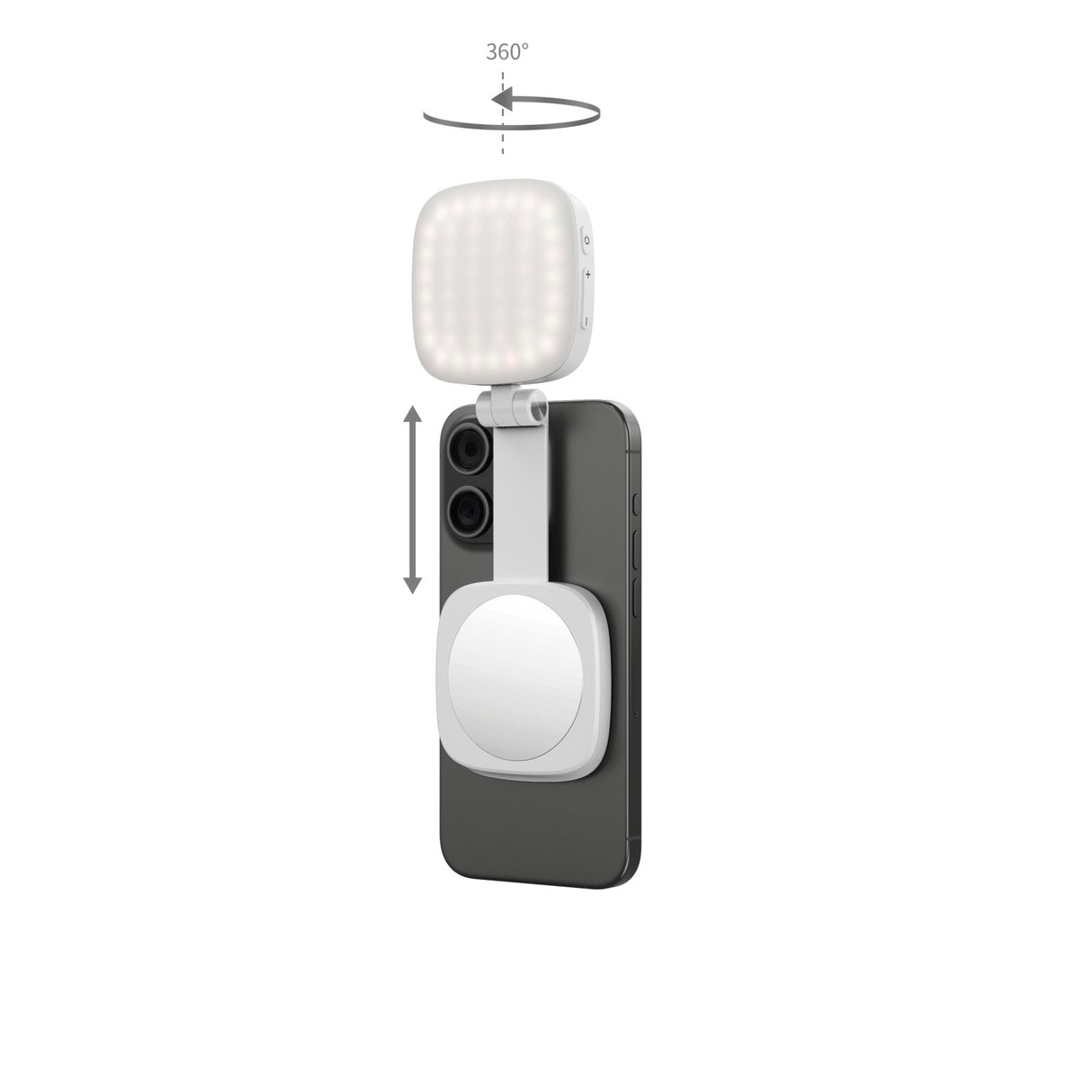 SmallRig Vibe P48 Detachable Mobile Phone LED Video Light(White) 4933