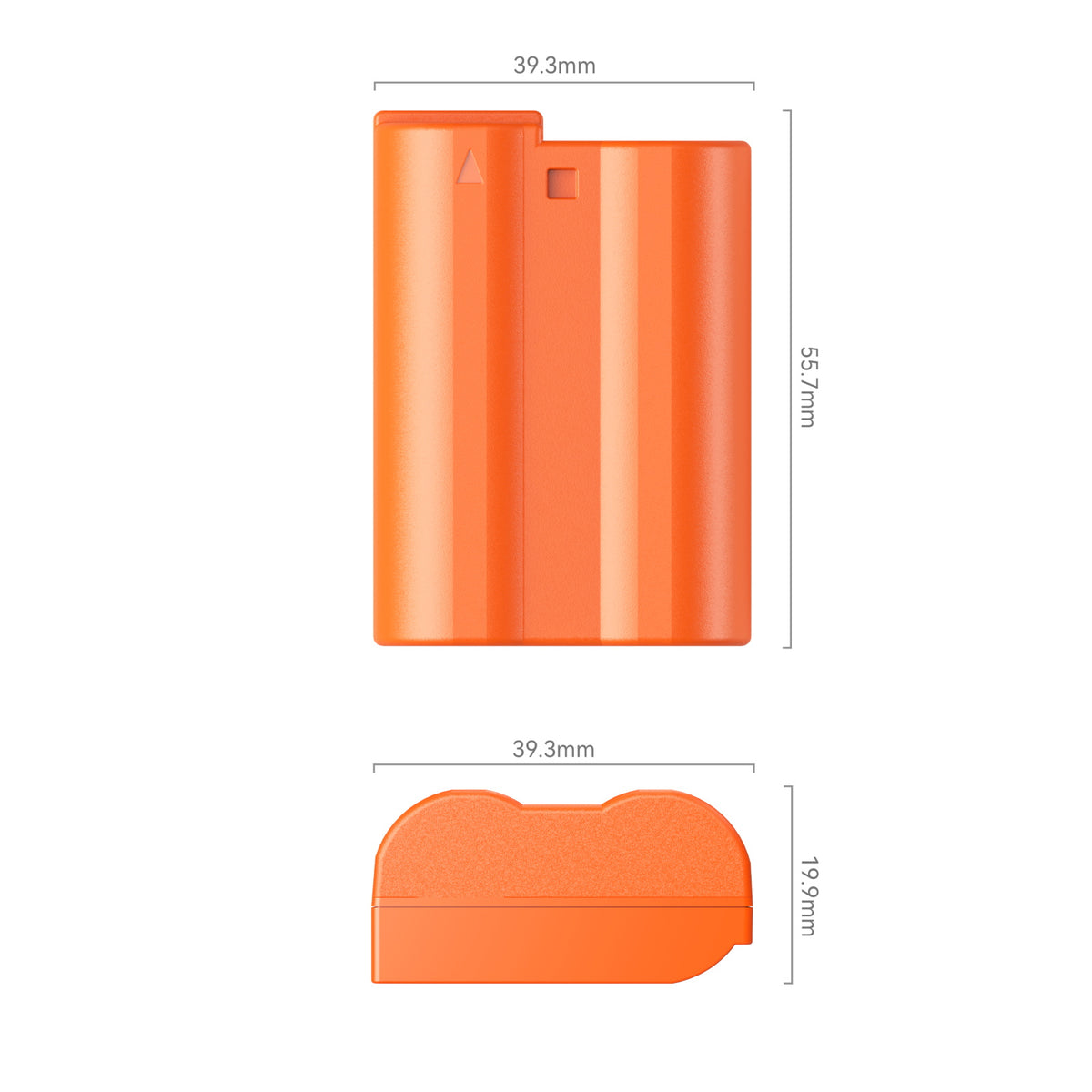 SmallRig EN-EL15c USB-C Rechargeable Camera Battery (Orange)