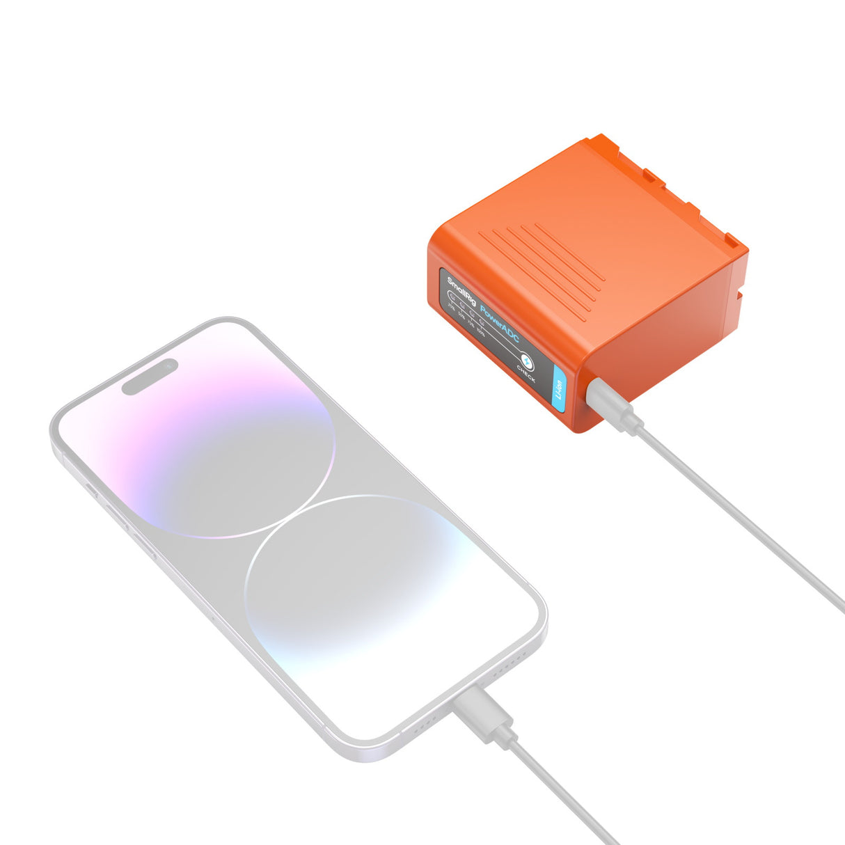 SmallRig NP-F970 USB-C Rechargeable Camera Battery (Orange) 4972