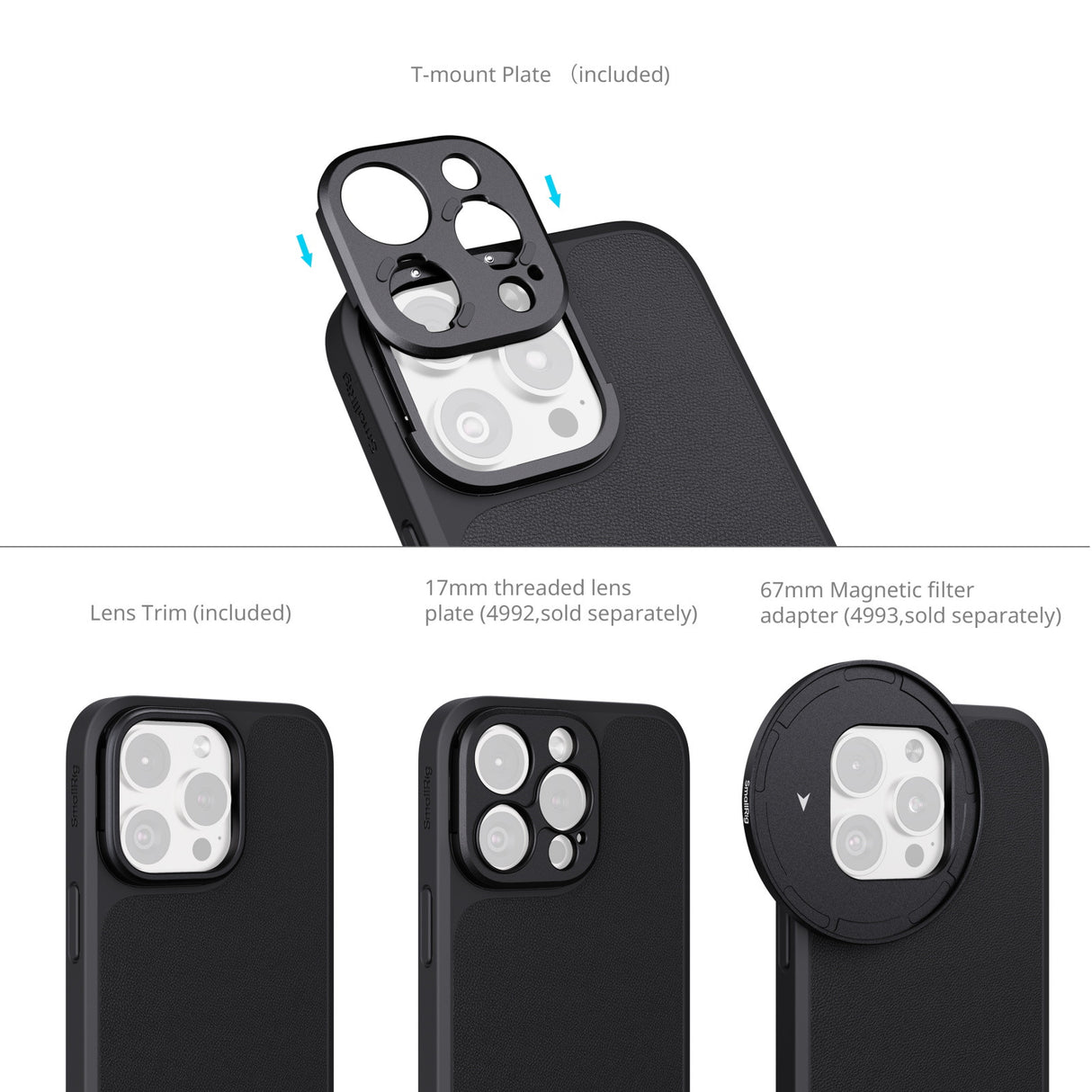 SmallRig FilMov Photography Kit for iPhone 16 Pro Max 4987