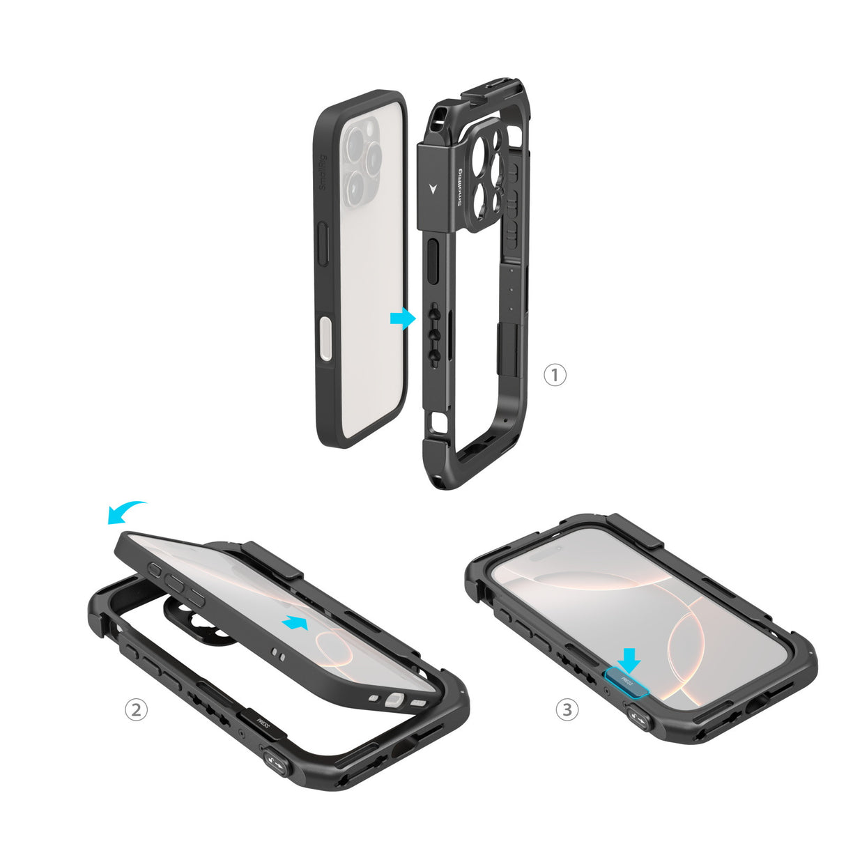SmallRig Mobile Video Cage for iPhone 16 Pro (Basic Edition) 5008