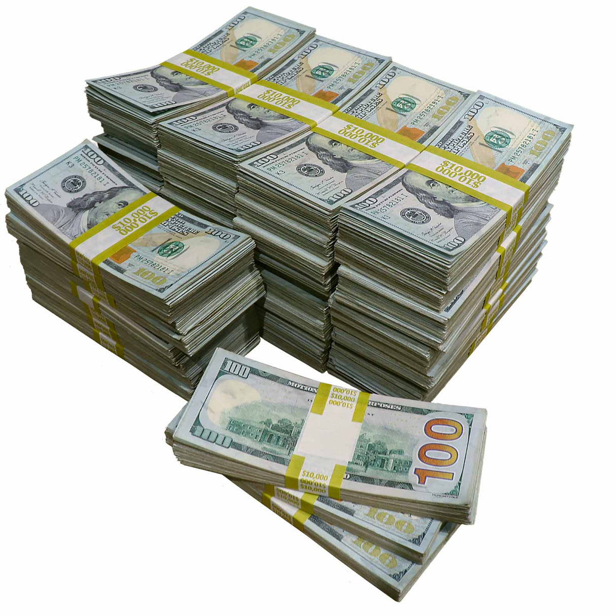 $500,000 RealAged Full Print New Series Stacks