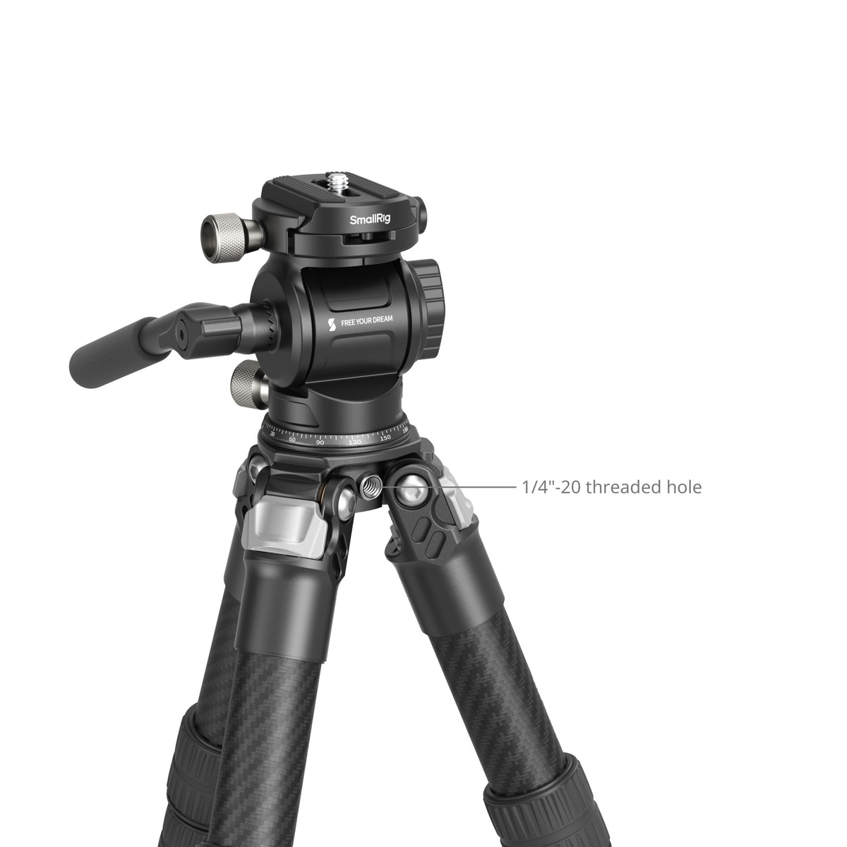 SmallRig Heavy Duty Carbon Fiber Tabletop Tripod Kit
