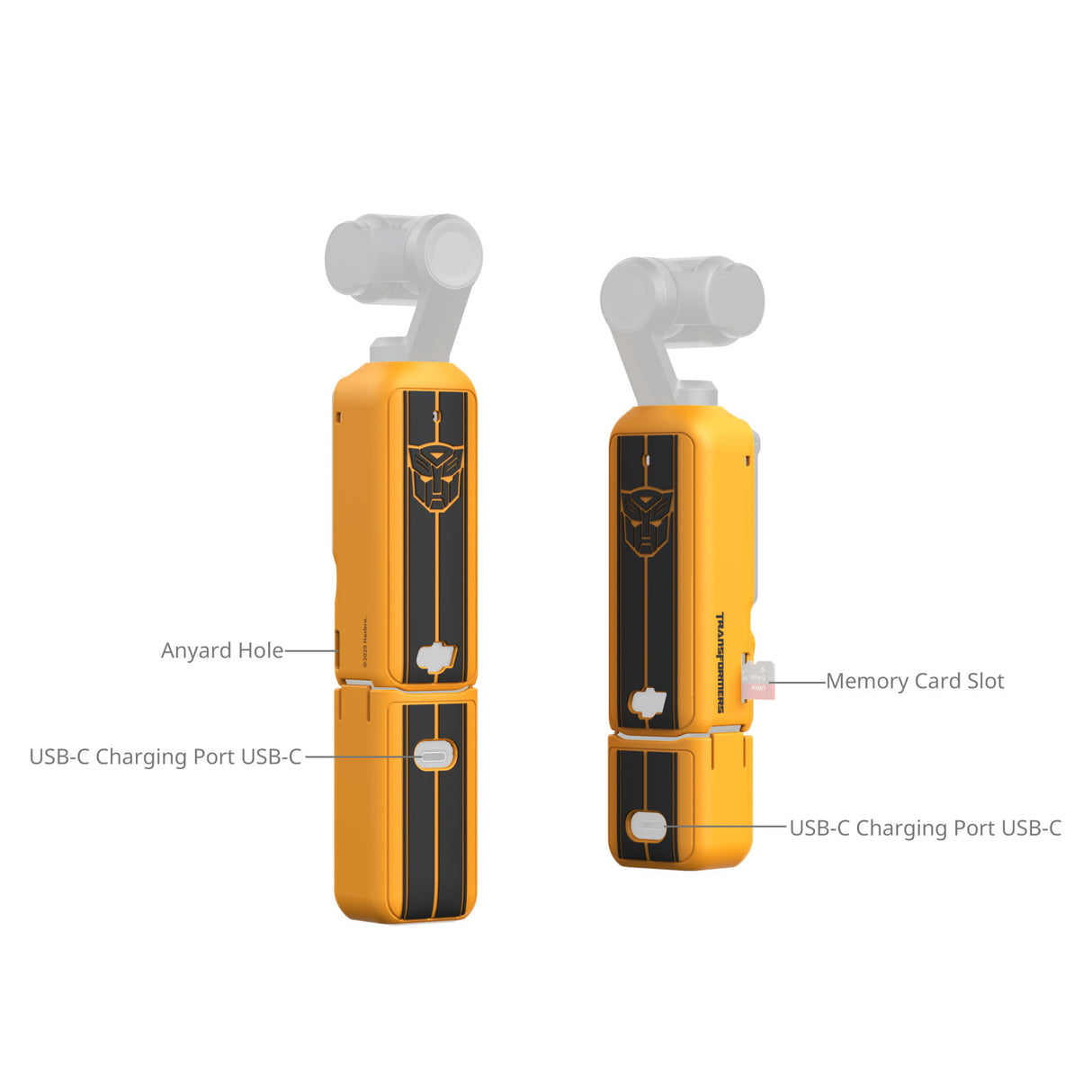 SmallRig Silicone Case Kit for DJI Osmo Pocket 3 (Advanced)(BumbleBee Edition)5115