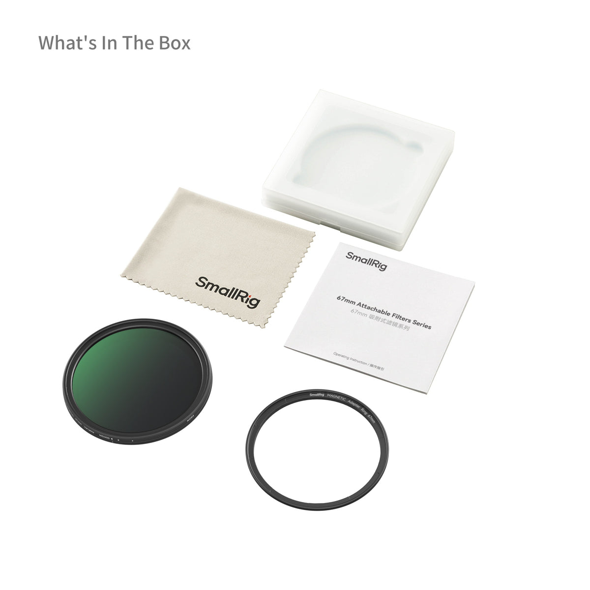 SmallRig Magnetic 67mm VND Filter ND64-ND400 (6-9 Stop)
