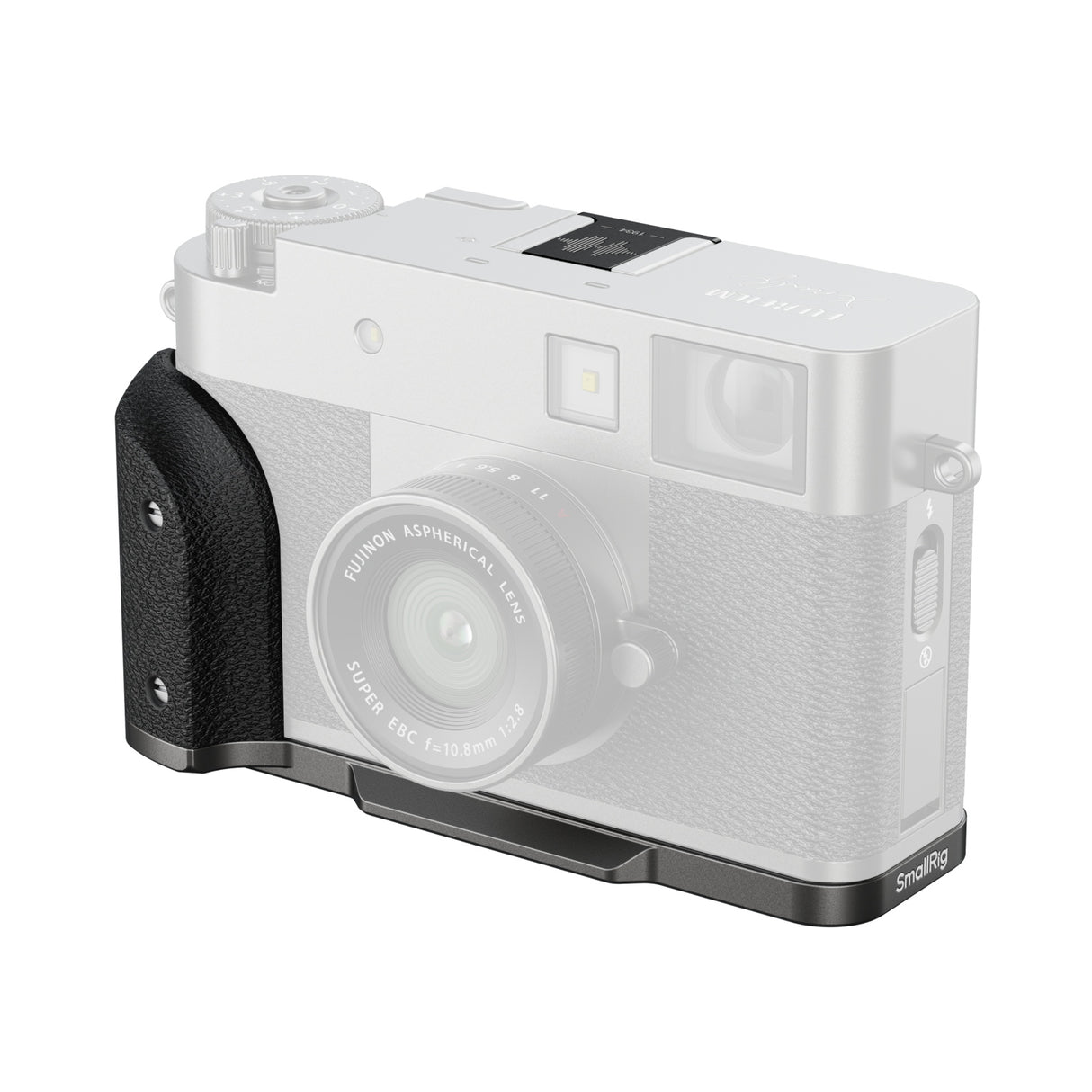 SmallRig L-Shaped Mount Plate with Silicone Handle for FUJIFILM X half (Charcoal Silver)