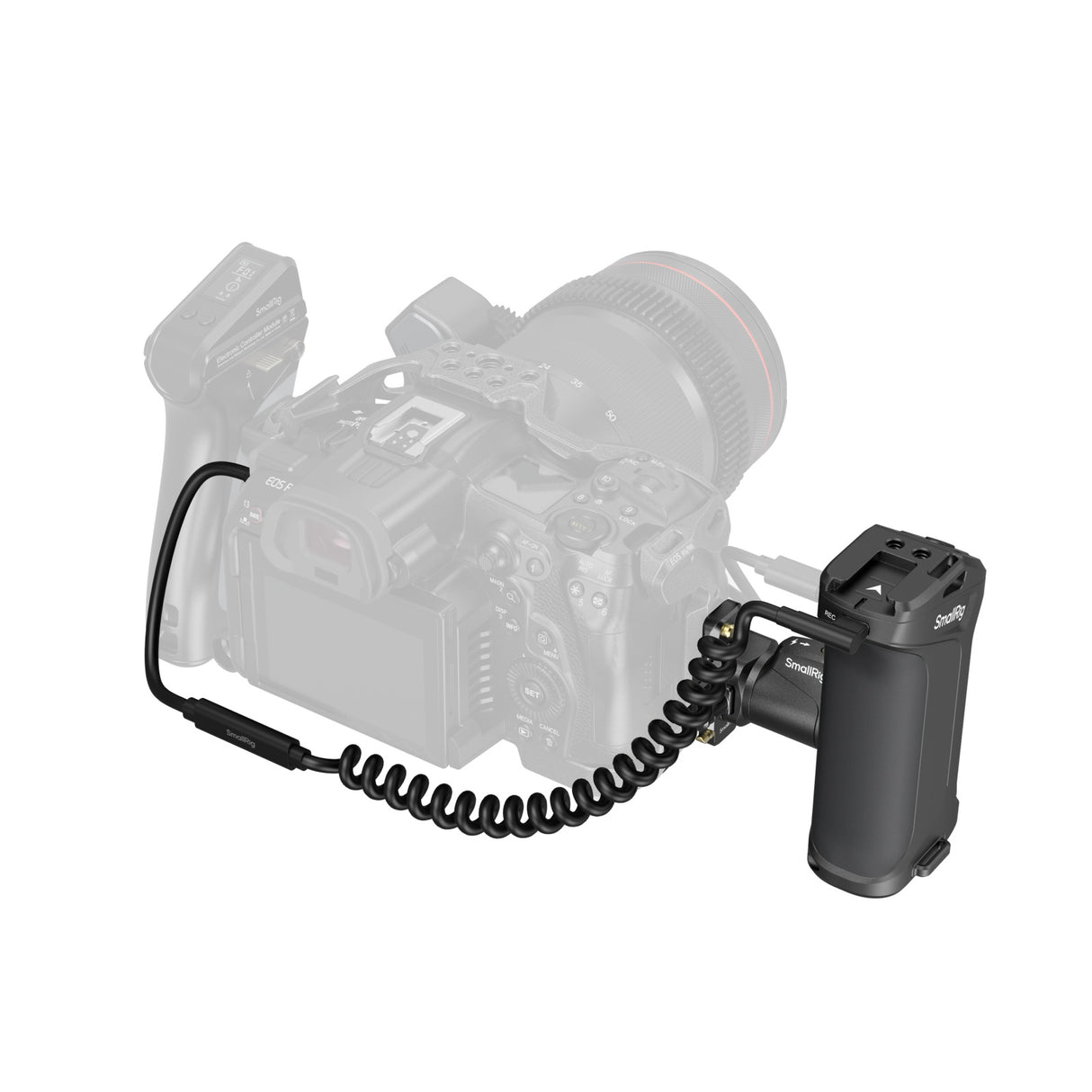 SmallRig Rotating Side Handle with Trigger REC for Selected Canon / Blackmagic Design Cameras