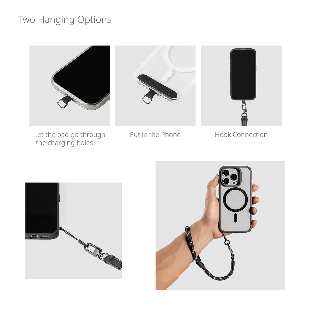 SmallRig FilMov Phone Wrist Strap (Orange)