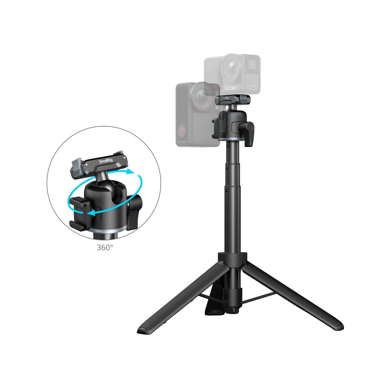 SmallRig Mount Support for DJI Osmo Action 5 Pro / 4 / 3 5435