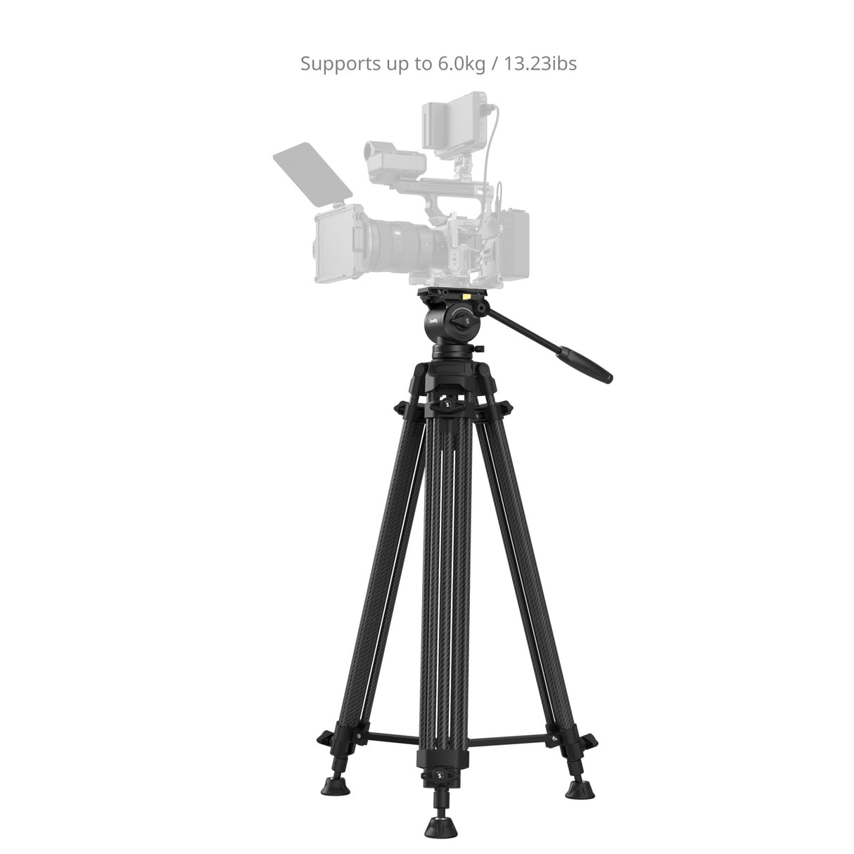 SmallRig AD14 Heavy-Duty Carbon Fiber Tripod