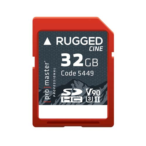 SDHC 32GB Rugged CINE UHS-II