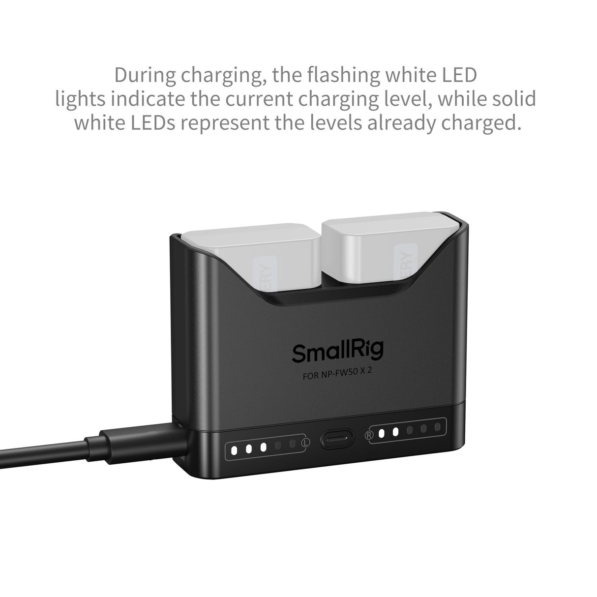 SmallRig Camera Battery Charger for NP-FW50