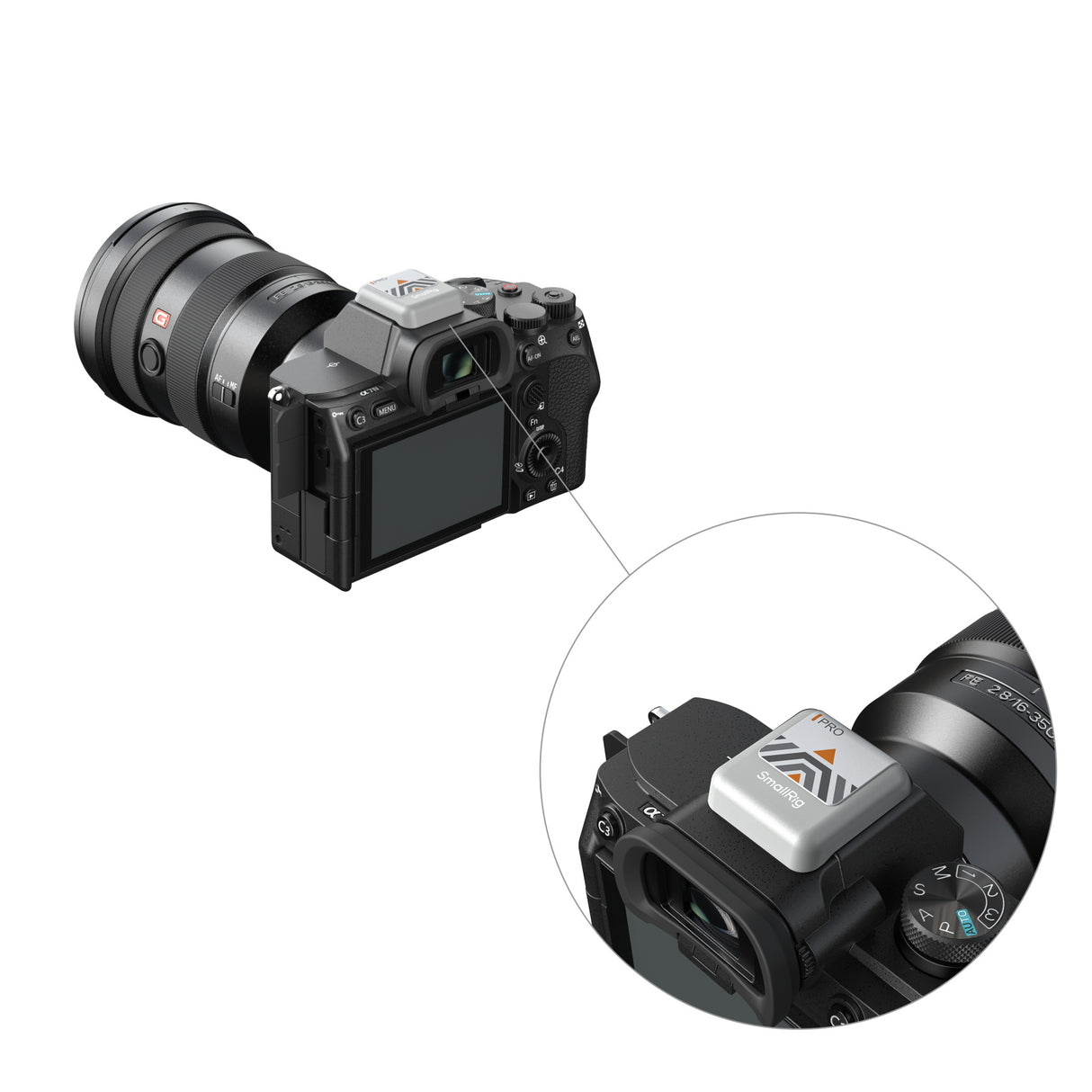SmallRig Hot Shoe Cover for Sony (2pcs, Grey)