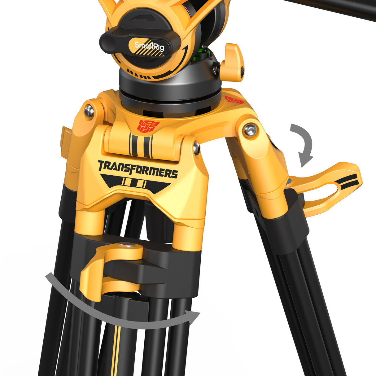 SmallRig Heavy-Duty Fluid Head Tripod AD-01(BumbleBee Edition)5523