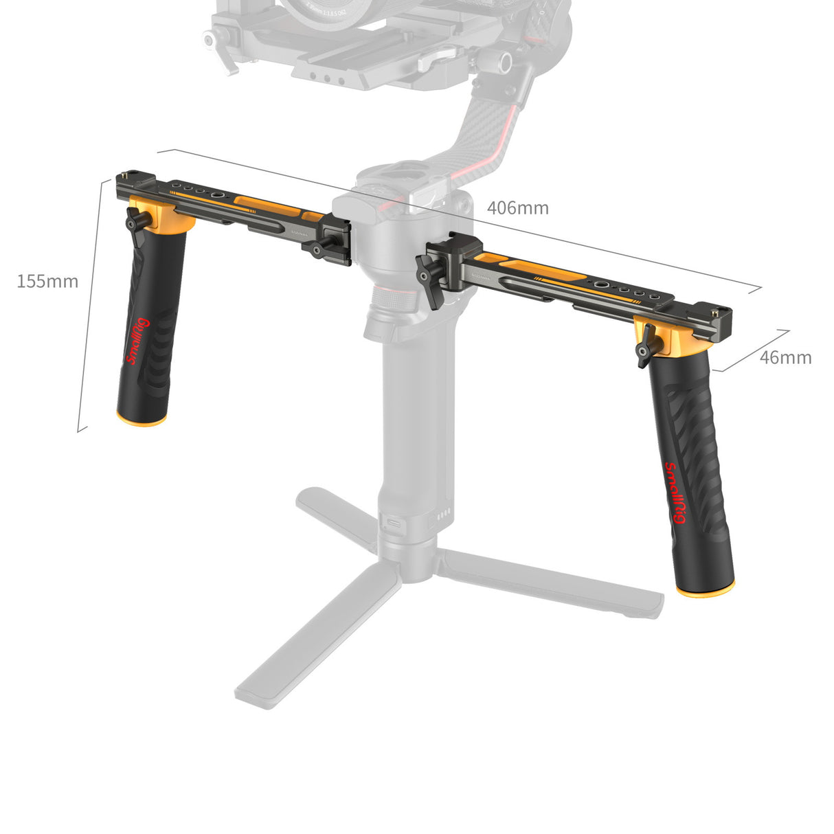 SmallRig Dual Handgrip for DJI RS 2 / RSC 2 / RS 3 / RS 3 Pro / RS 4 / RS 4 Pro / RS 5(BumbleBee Edition)5526