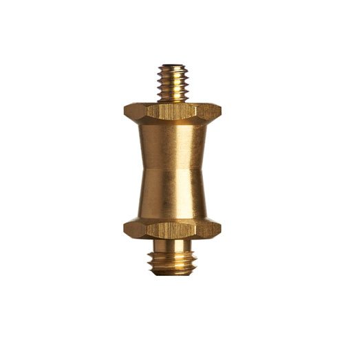 ProMaster Short Brass Stud 1/4"-20 male to 3/8" male - Image 1