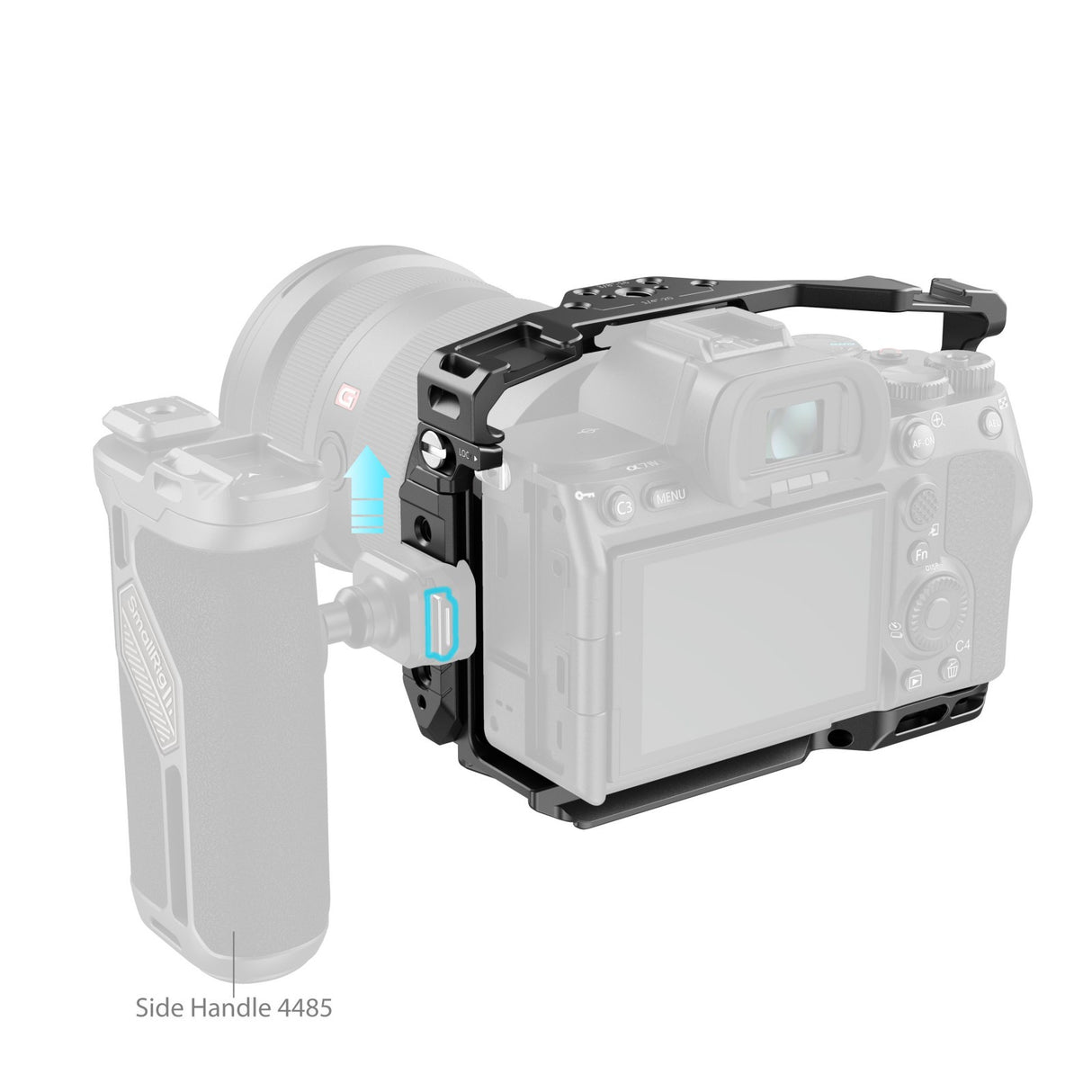 SmallRig Cage with Airtag Slot for Sony Alpha 7R V / 7 IV / 7S III / 1 / 7R IV / 7 V 5583