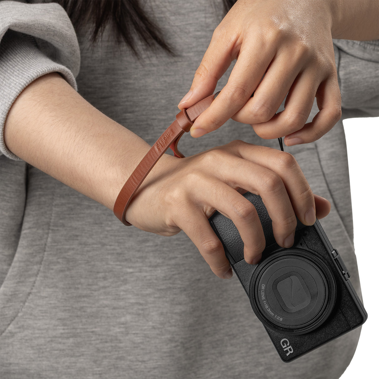 SmallRig Quick Release Wrist Strap for Ricoh GR Series (Red)