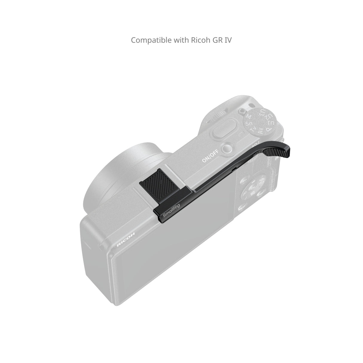 SmallRig Thumb Grip for Ricoh GR IV (Black)