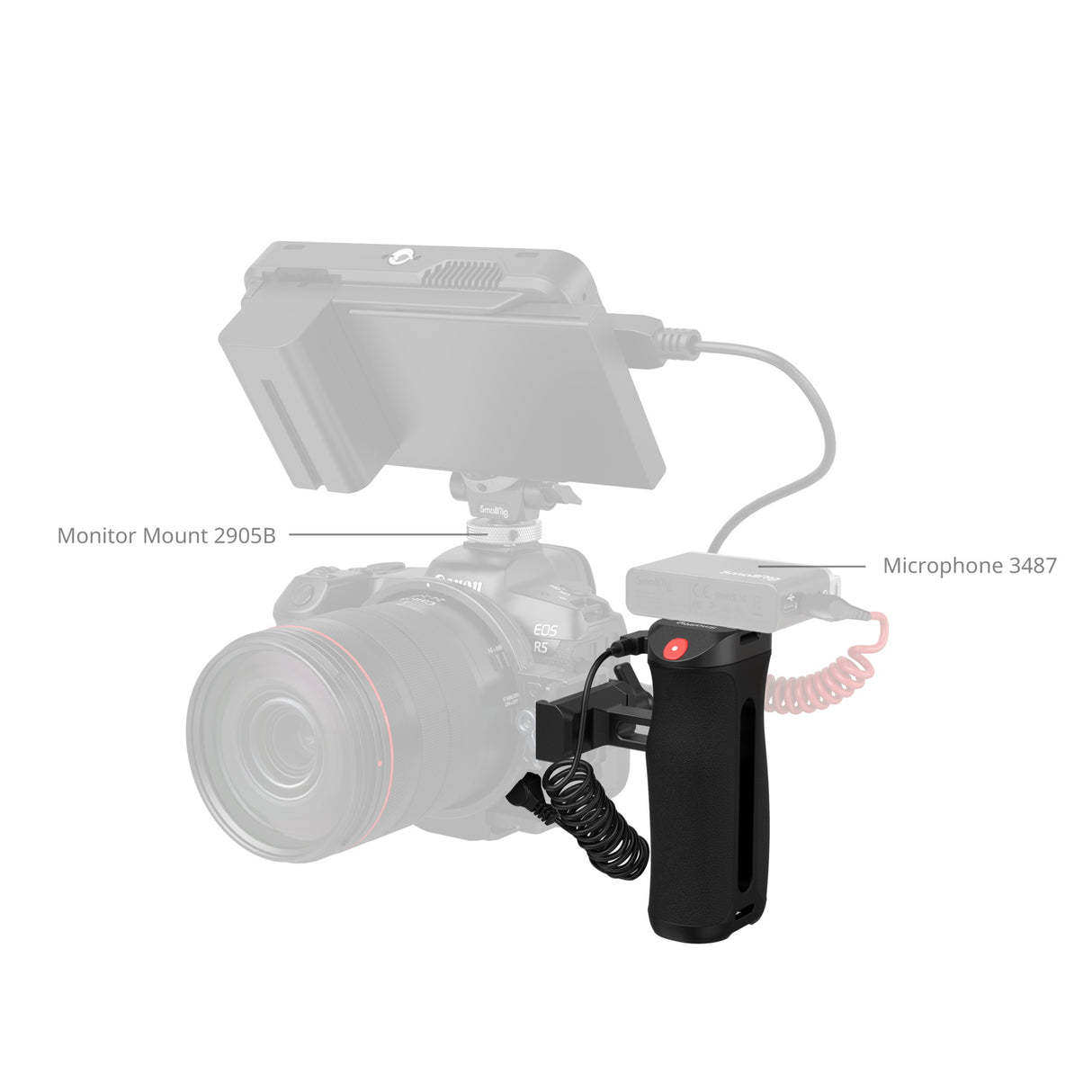 SmallRig Arca-Type Side Handle with Rec Trigger