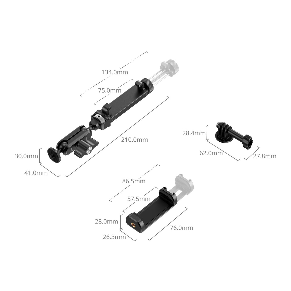SmallRig Fence Mount Support for Action Cameras 5726