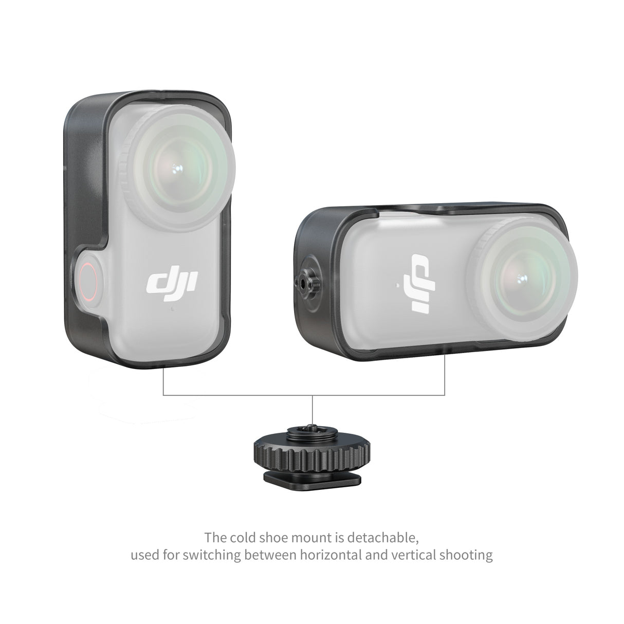 SmallRig Cage with Cold Shoe Mount for DJI Osmo Nano