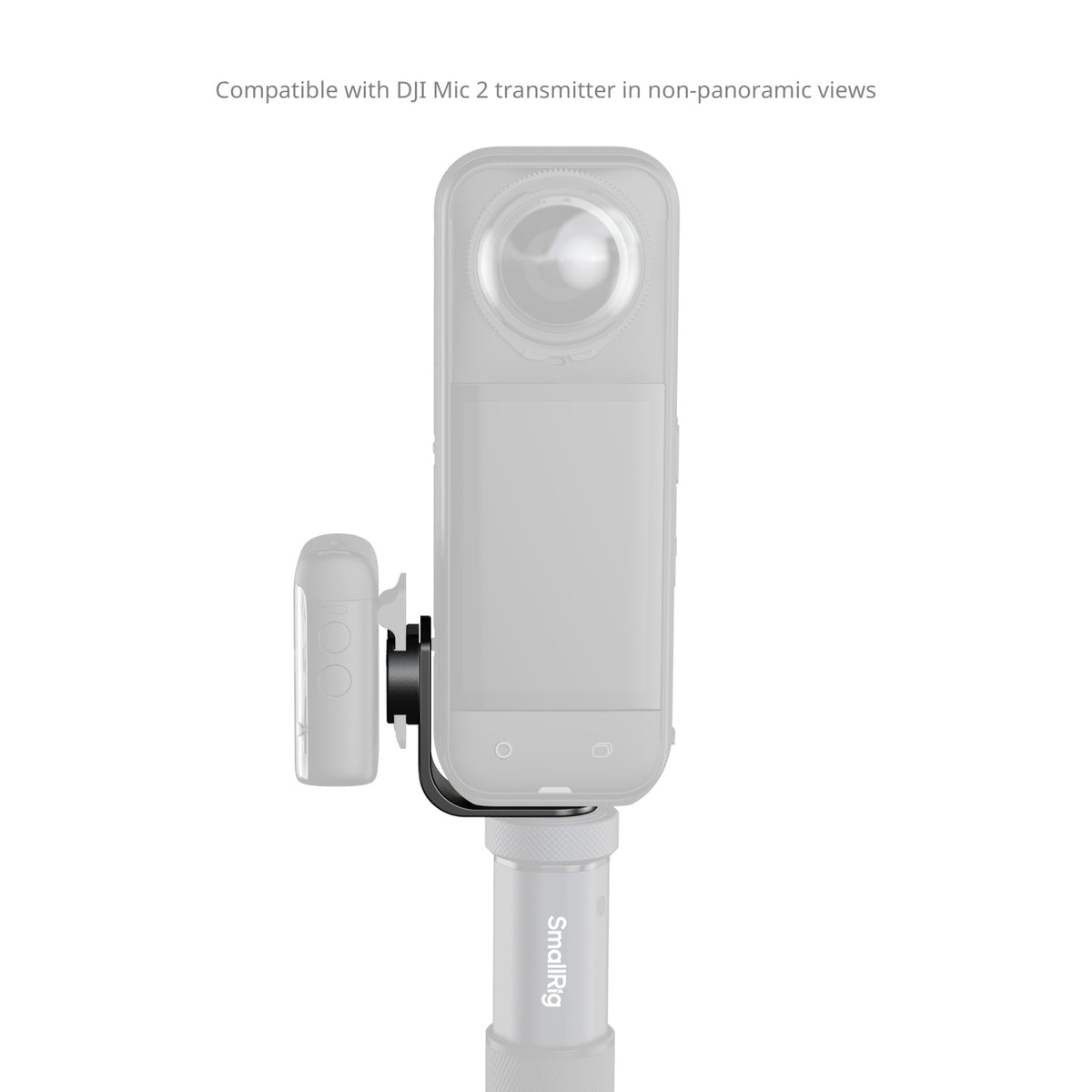 SmallRig Mount for Insta360 X4 / X5 with Cold Shoe Mount