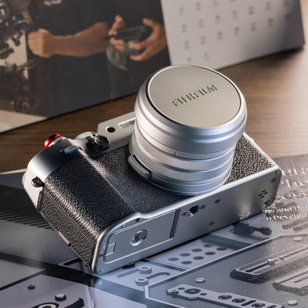 SmallRig Shading Hood for FUJIFILM X100VI / X100V (Silver) 5849