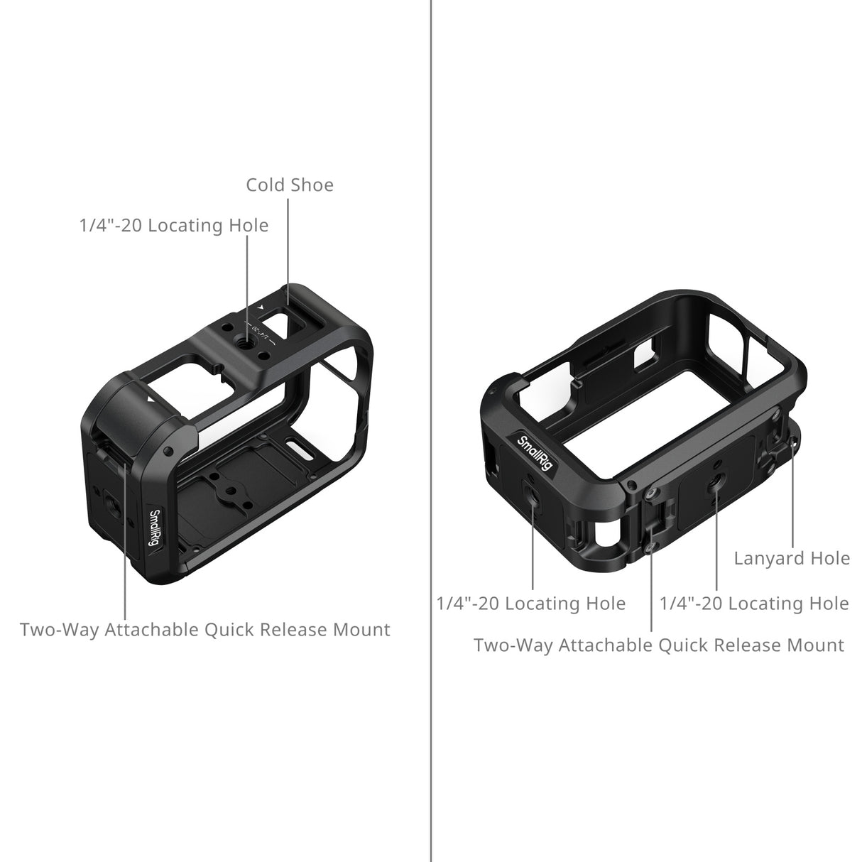 SmallRig Cage for DJI Osmo Action 6 (Advanced Edition)