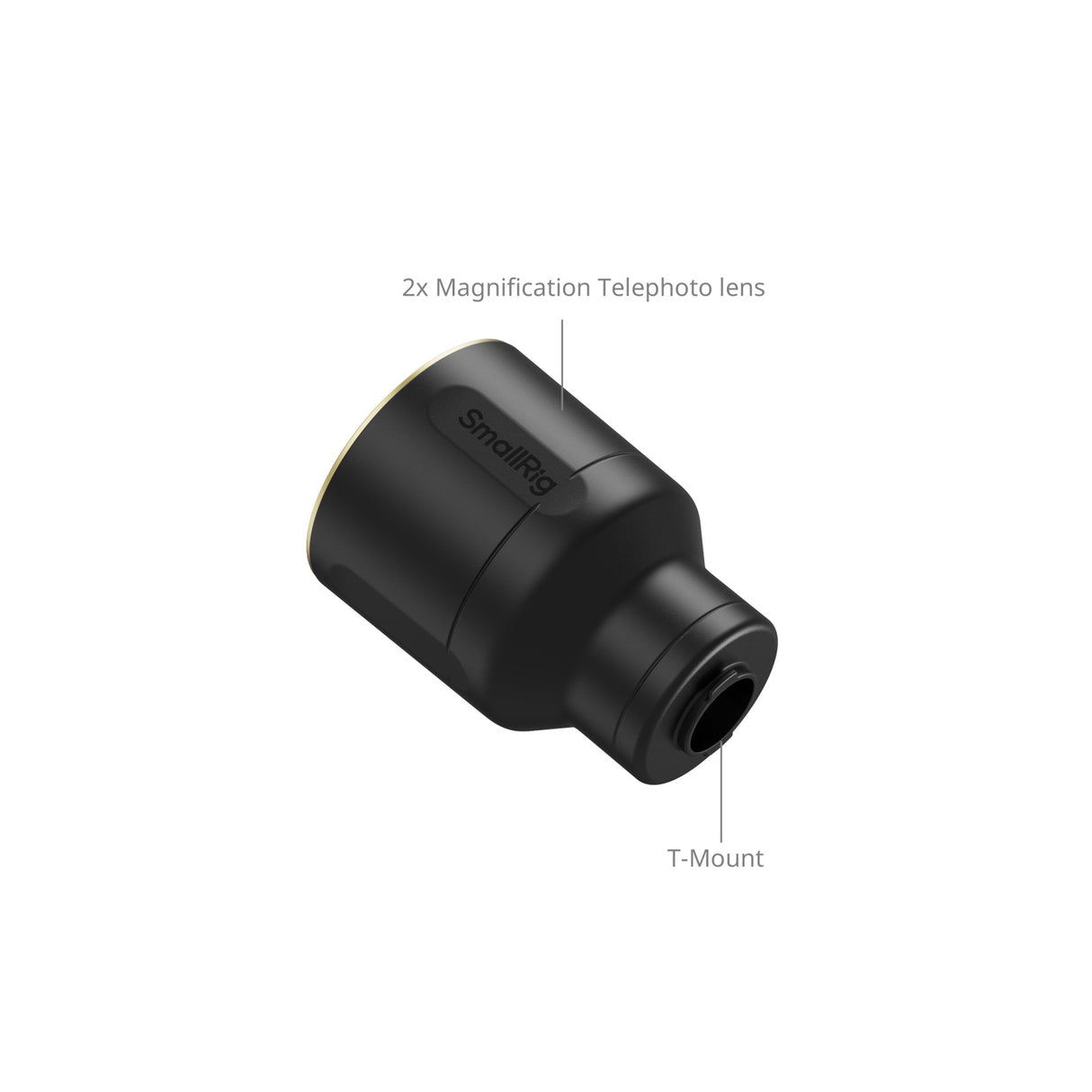 SmallRig 2× Magnification Telephoto Lens for Phones (T-Mount) 5920
