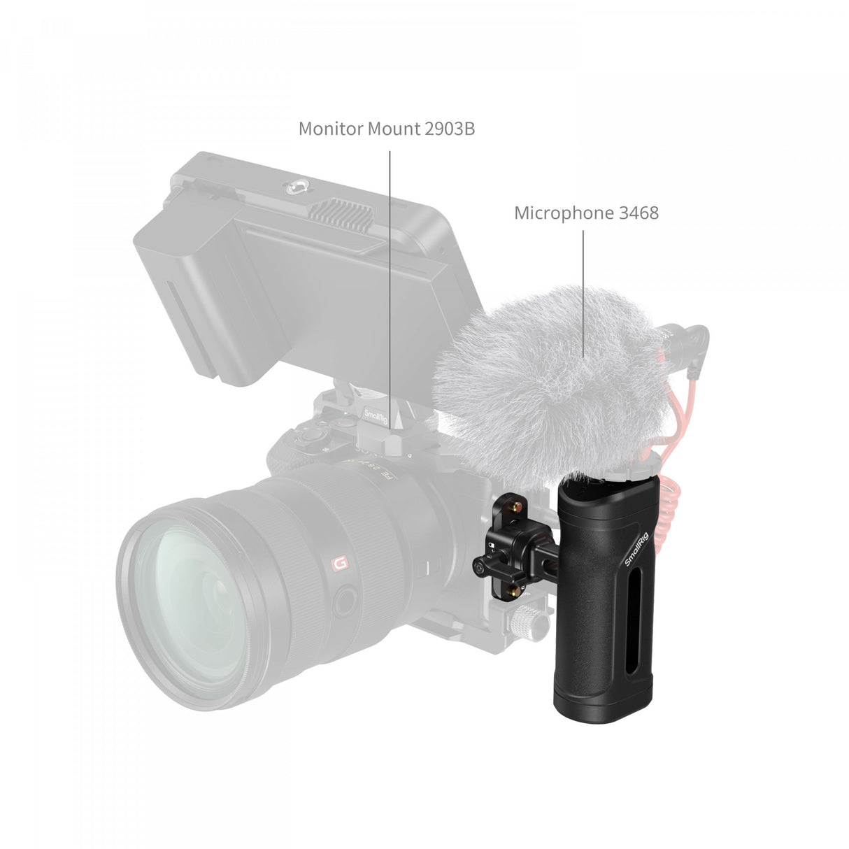 SmallRig mini Side Handle with NATO Clamp 5947