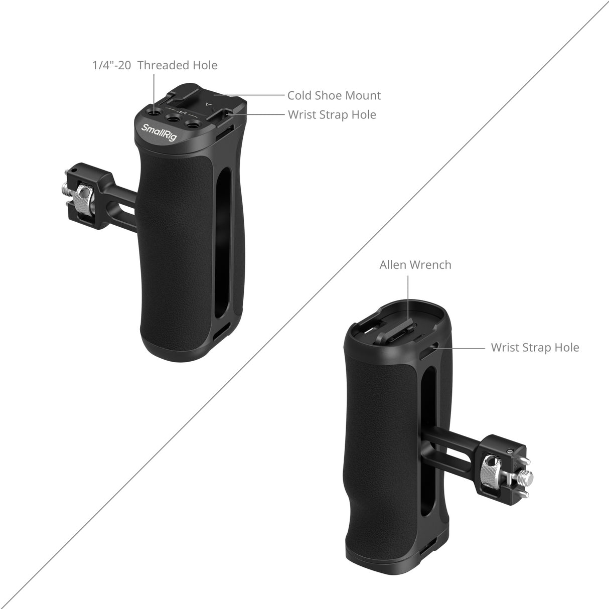 SmallRig Side Handle with 1/4''-20 Locating Screw 5950