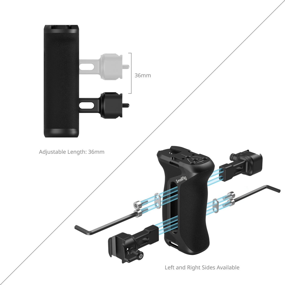 SmallRig Side Handle with NATO Clamp 5952