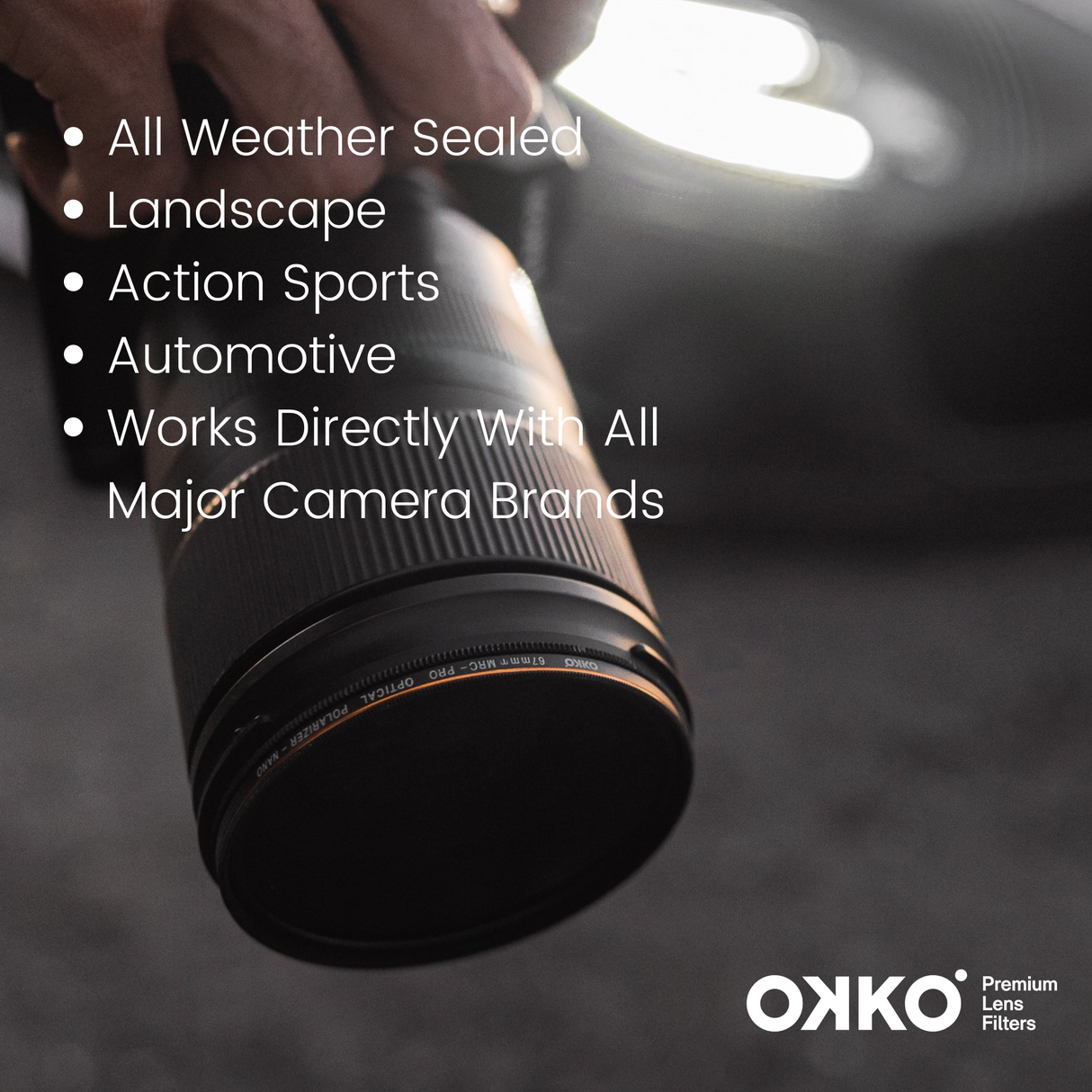 OKKO Pro Circular Polarizer Filter - CPL
