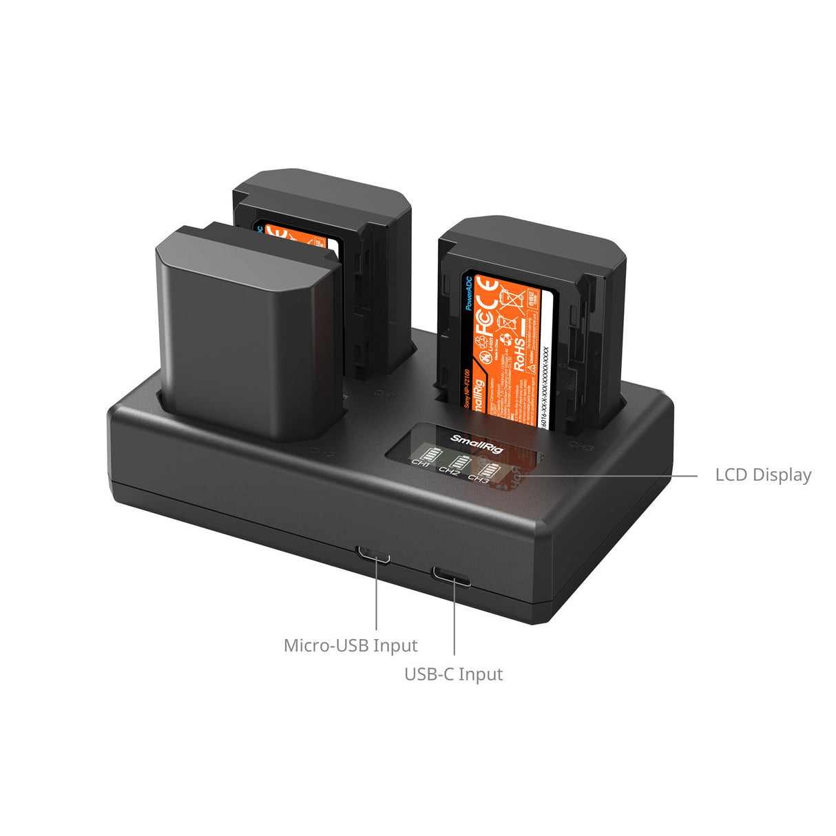 SmallRig Camera Battery Kit for Sony NP-FZ100 6016