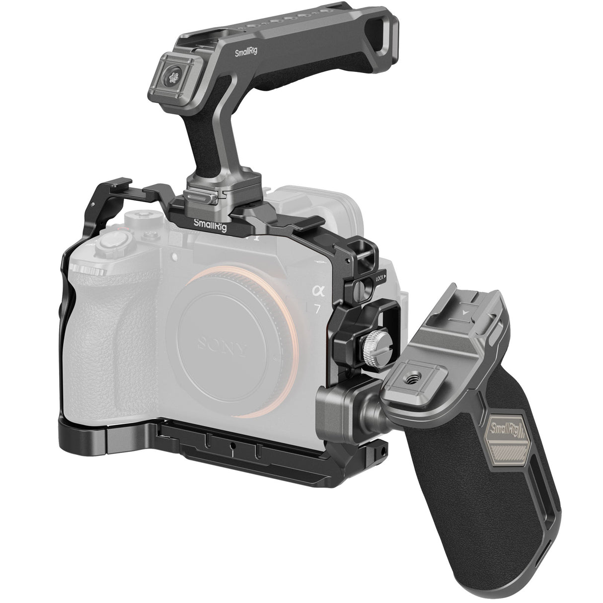 SmallRig Advanced "HawkLock" Cage Kit for Sony Alpha 7 V / 7R V / 7 IV