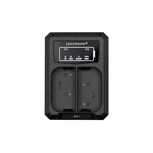 Dually Charger - USB for OM System BLX-1