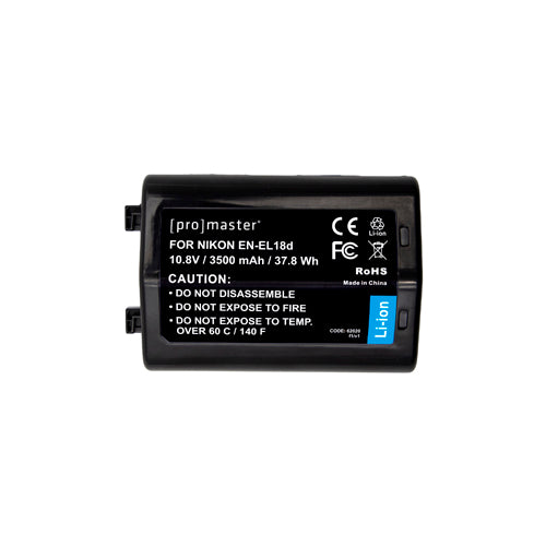 ProMaster Li-ion Battery for Nikon EN-EL18d - Image 4
